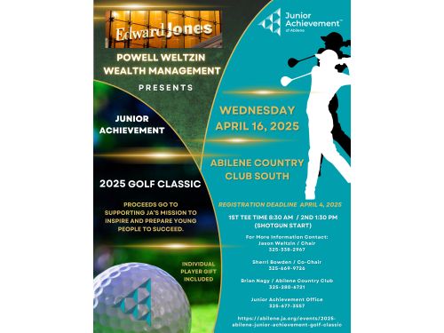 2025 Abilene Junior Achievement Golf Classic